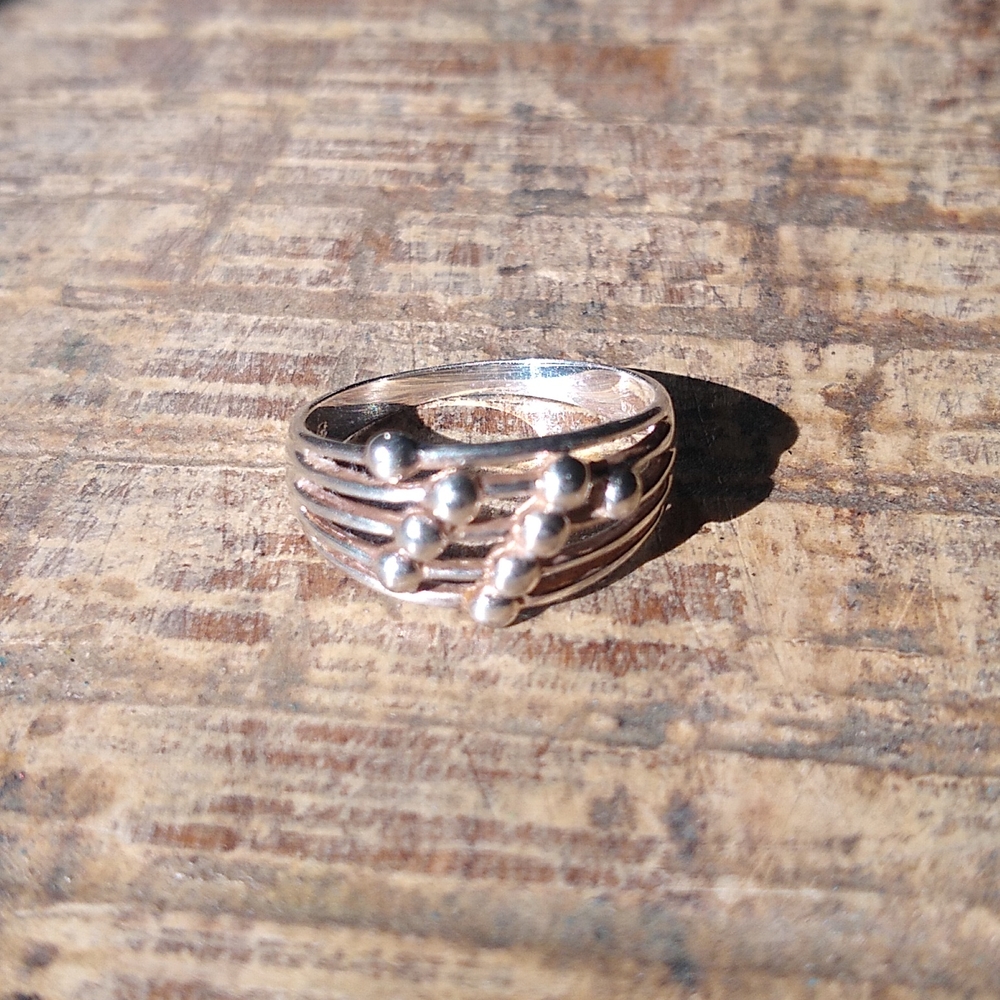 Silver ring Size 7